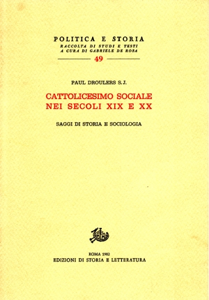 Cattolicesimo sociale nei secoli XIX e XX