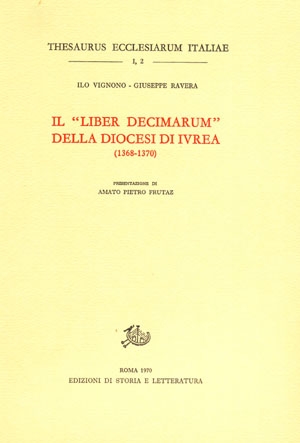 Il «Liber decimarum» della diocesi di Ivrea (1368-1370)