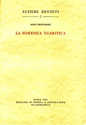 La fonetica ugaritica