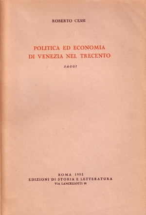 Politica ed economia di Venezia nel Trecento