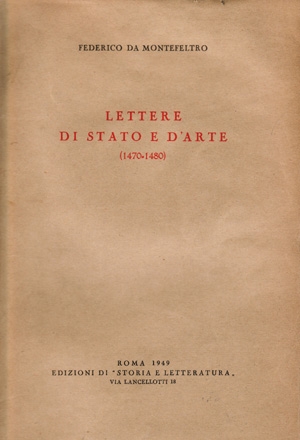 Lettere di stato e d’arte (1470-1480)