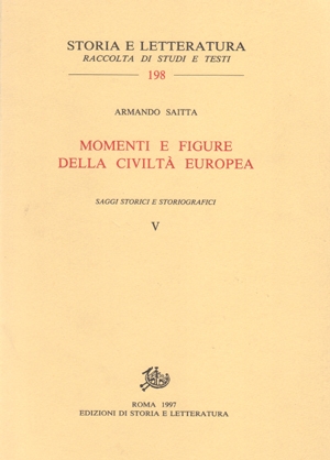 Momenti e figure della civiltà europea, vol. V