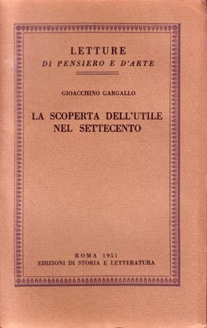 La scoperta dell’utile nel Settecento