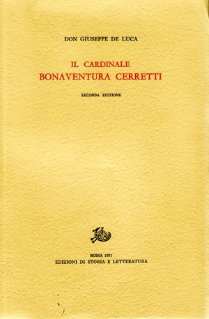 Il Cardinale Bonaventura Cerretti