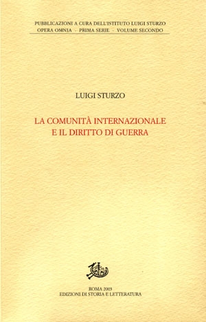 La comunità internazionale e il diritto di guerra