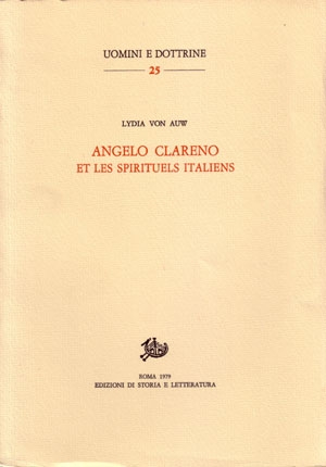 Angelo Clareno et les Spirituels italiens