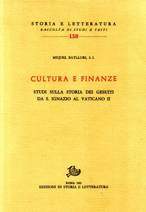 Cultura e finanze