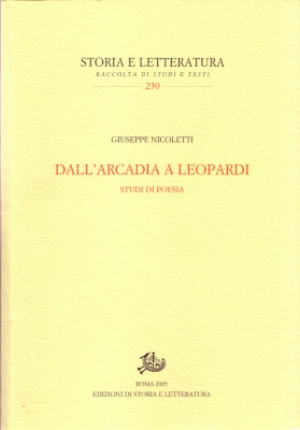 Dall'Arcadia a Leopardi