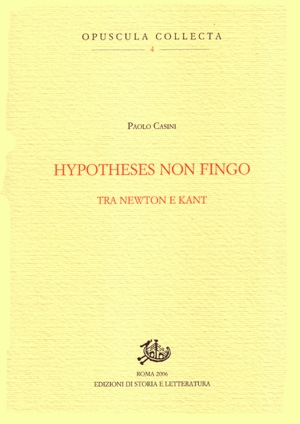 Hypotheses non fingo