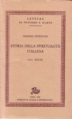 Storia della spiritualità italiana
