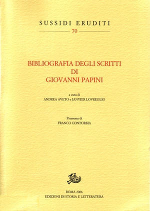 Bibliografia degli scritti di Giovanni Papini