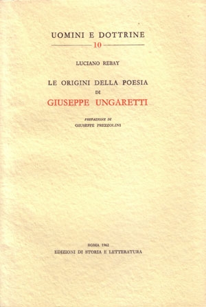 Le origini della poesia di Giuseppe Ungaretti