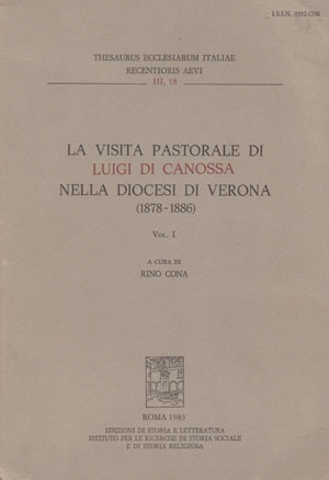 La visita pastorale di Luigi di Canossa nella diocesi di Verona (1878-1886)