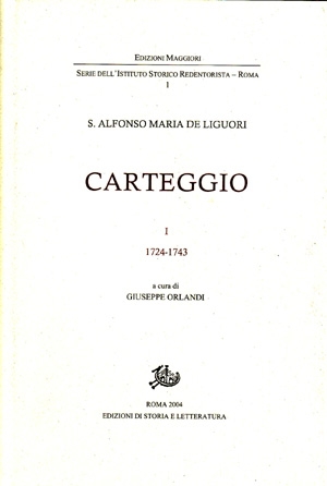 Carteggio, I