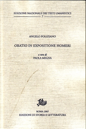 Oratio in expositione Homeri