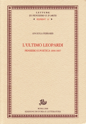 L&#039;ultimo Leopardi