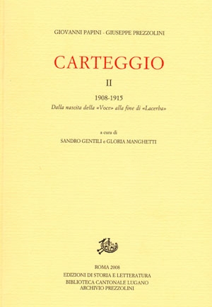 Carteggio. II