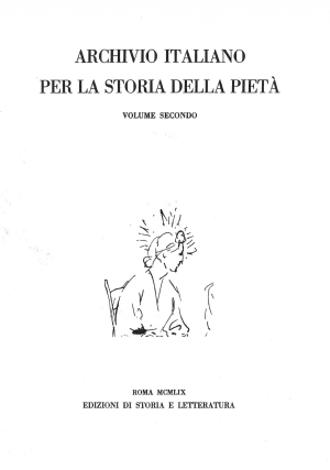 Archivio italiano per la storia della pietà, ii