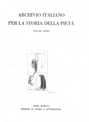 Archivio italiano per la storia della pietà, vi