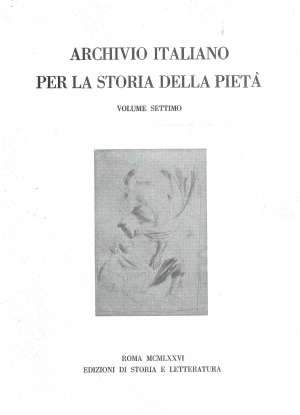 Il carteggio tra don Leone Bartolini e un gruppo di gentildonne bolognesi negli anni del Concilio di Trento (1545-1563)