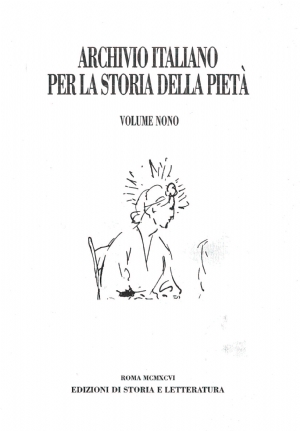 Archivio italiano per la storia della pietà, ix