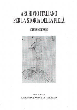 Archivio italiano per la storia della pietà, xii