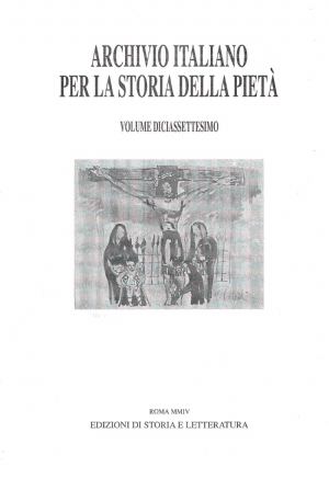 Archivio italiano per la storia della pietà, xvii