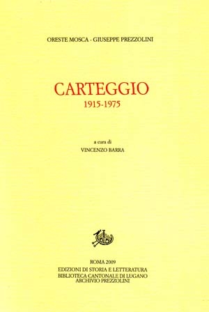 Carteggio: 1915-1975