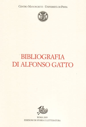 Bibliografia di Alfonso Gatto