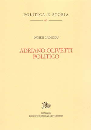 Adriano Olivetti politico