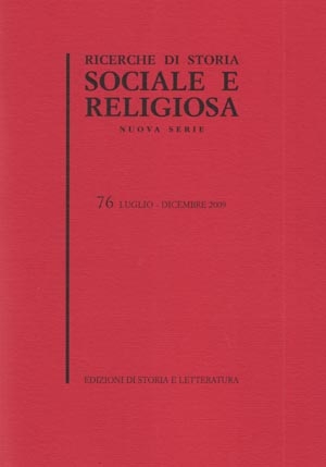 Ricerche di storia sociale e religiosa, 76