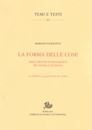 La forma delle cose, I