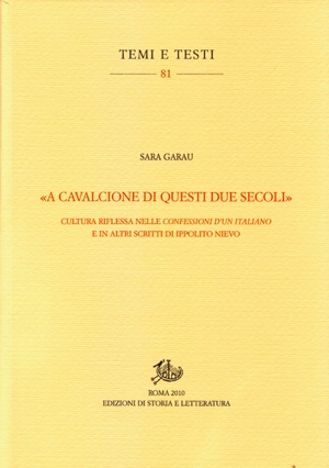 «A cavalcione di questi due secoli»