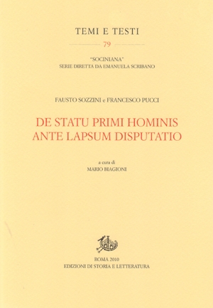 De statu primi hominis ante lapsum disputatio