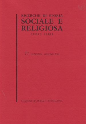 Ricerche di storia sociale e religiosa, 77