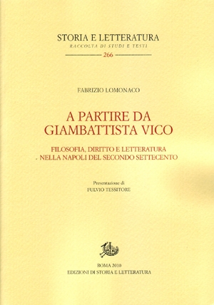 A partire da Giambattista Vico