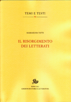 Il Risorgimento dei letterati