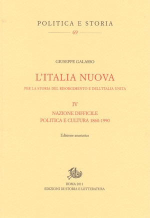 L'Italia nuova. Per la storia del Risorgimento e dell'Italia unita