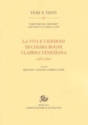 La Vita e i Sermoni di Chiara Bugni clarissa veneziana