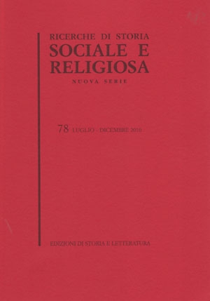 Ricerche di storia sociale e religiosa, 78