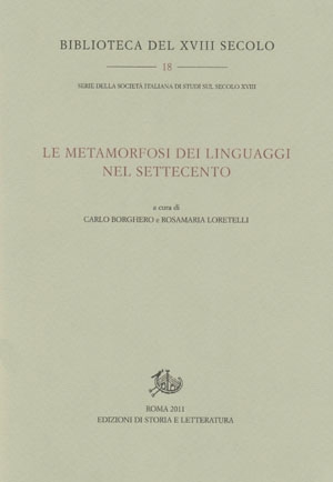 Le metamorfosi dei linguaggi nel Settecento