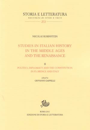 Studies in Italian History in the Middle Ages and the Renaissance. II.