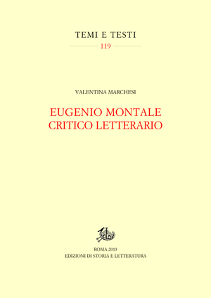 Eugenio Montale critico letterario