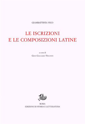 Le iscrizioni e le composizioni latine