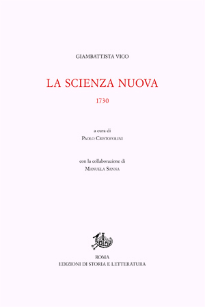 La scienza nuova 1730