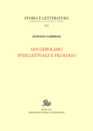 San Gerolamo intellettuale e filologo