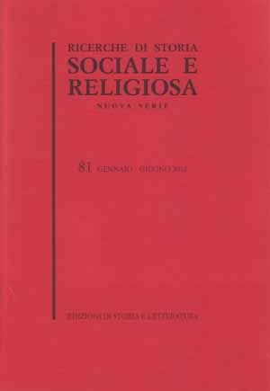 Ricerche di storia sociale e religiosa, 81