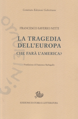 La tragedia dell'Europa