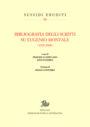 Bibliografia degli scritti su Eugenio Montale