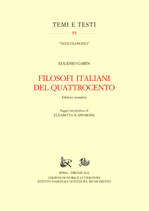 Filosofi italiani del Quattrocento